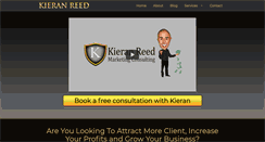 Desktop Screenshot of kieranreed.com